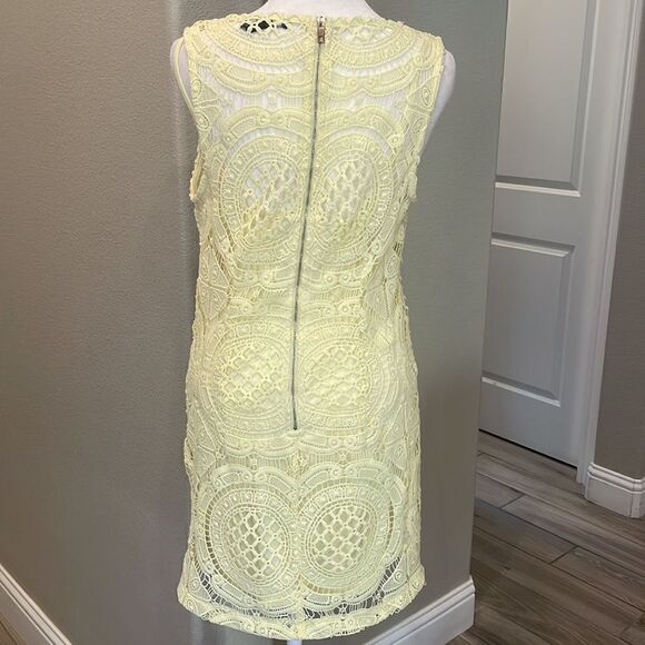 Forever 21 Mini Lace Woman’s Yellow Dress - Picture 3 of 3